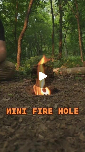 Survival | Off-The-Grid | Bushcraft on Instagram: "Making a rocket stove in the ground . . Survive Any Crisis With the Long-Lost Skills of Our Ancestors. Link 🔗 in bio @survival_nature_tips . . #fyp #foryou #survival #bushcraft #Outdoors #campfire #rocketstove #outdoorcooking #camping #outdoorlife #campinglife #survivaltips" Camping Fun Ideas, Lost Skills, Fire Building, Survival Stove, Camping Bushcraft, Prepping Ideas, Survival Bushcraft, Cooking Camping, Backpacking Stove