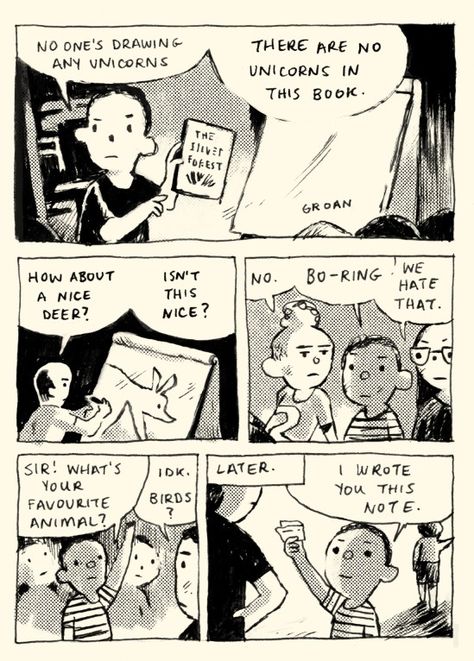 Tumblr, Patchwork, Matt Forsythe, Graphic Novel Layout, Relatable Illustrations, Comic Script, Black And White Comics, Really Cool Drawings, Drawing Cartoon Faces