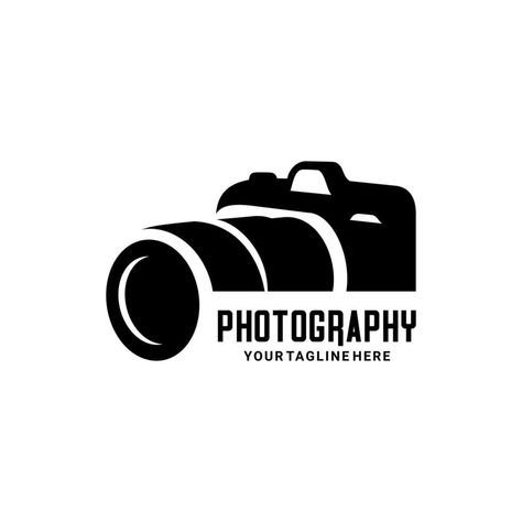 PHOTOGRAPHY LOGO VECTOR Photo Logo Photographers, Best Photography Logo, Photographers Logo Design, Camera Logos Design, Logo Illustration Design, Foto Logo, First Youtube Video Ideas, Photographer Logo, Camera Logo