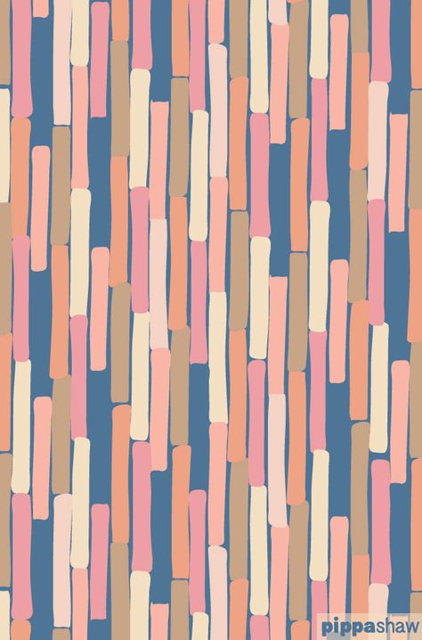 Loving this color palette. "Boardwalk" abstract repeat pattern by Pippa Shaw Abstract Stripes Pattern, Geometric Repeat Pattern, Pattern Design Drawing, Geometry In Nature, Sacred Geometry Patterns, Math Patterns, Fractal Patterns, Geometry Pattern, Pretty Backgrounds