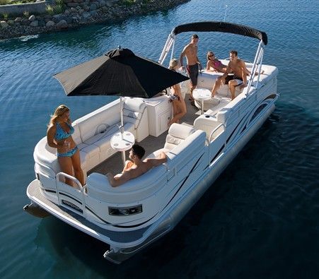 Pontoon Boat, Pontoon Party, Front Table, Pontoon Boat Accessories, Party Barge, Lake Fun, Pontoon Boats, Lake Time, Lake Living