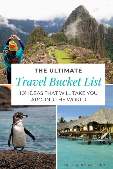 Countries Bucket List, Caribbean Bucket List, Bucket List Travel The World, World Travel Itinerary, Ultimate Travel Bucket List, Bucket List Vacation Ideas, Bucket List Experiences, South America Bucket List, World Travel Bucket List