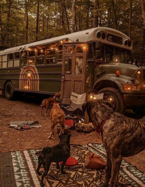 Converted Van, Diy Camper Van, School Bus Tiny House, Big Van, School Bus House, Old School Bus, Bus Living, Hippie Bus, Bus House