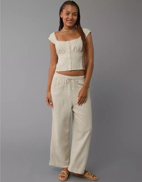 Material: drawstring linen pants women summer made of the lightweight and breathable cotton linen blend fabric, soft and comfortable to wear Drawstring Linen Pants, Tan Linen Pants, Linen Pants For Women, White Jeans Men, Athletic Fit Jeans, Linen Drawstring Pants, Summer Pants Women, Palazzo Trousers, Linen Pants Women