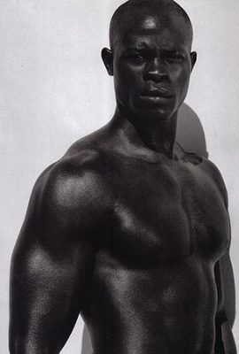 Djimon-Hounsou African American Actors, Djimon Hounsou, Afrikaanse Mode, Gorgeous Black Men, Black Actors, Peter Lindbergh, Men In Black, We Are The World, Gay Men