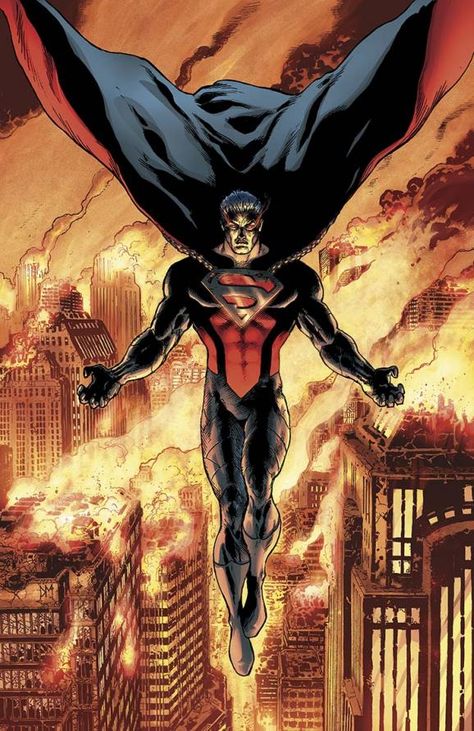 Evil Earth-2 Superman Evil Superman, Art Dc Comics, Superman Artwork, Superman Family, Superman Man Of Steel, Superman Art, Dc Comics Heroes, Univers Dc, Superman Comic