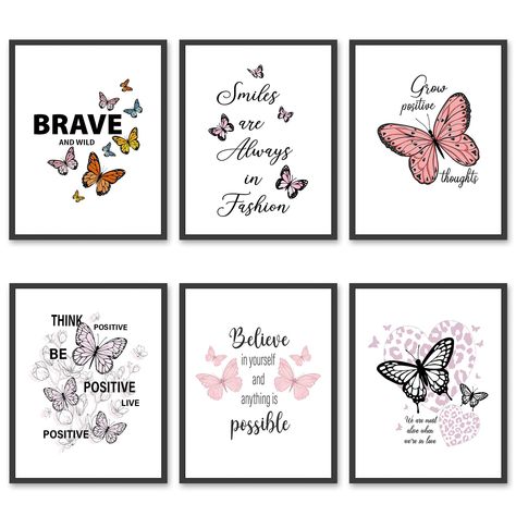 Kawaii, Bedroom Ideas Posters Wall Art, Drawing Motivational Quotes, Motivational Wall Stickers, Motivation Frames Wall Art, Pictures To Decorate Your Room, Wall Posters For Study Room, Inspirational Quotes Posters Wall Art, Room Wall Aesthetic Pictures