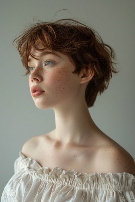 25 Very Short Haircut Styles That You'll Love Haircut Styles, Very Short Hair, Feminine Short Hair, Girls Short Haircuts, Short Haircut Styles, Hair Inspiration Short, Very Short Haircuts, Photographie Portrait Inspiration, Unique Faces