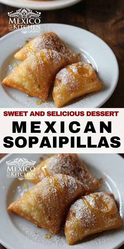 Sopapilla Recipe, Mexican Sweet Breads, Mexican Bread, Simple Pantry, Mexican Dessert Recipes, Mexican Cooking, Mexican Dessert, Hispanic Food, Mexican Food Recipes Easy