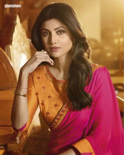 Wishing a happy birthday to the iconic, Shilpa Shetty✨😍 #Glamsham #ShilpaShetty #Bollywood #HappyBirthday #BirthdaySpecial #BeautyQueen ( Shilpa Shetty, Bollywood, Happy Birthday, Celebs ) Shilpa Shetty, Blouse Neck, Blouse Neck Designs, Fashion Hub, Bridal Lehenga, Beauty Queens, Hottest Celebrities, Indian Beauty Saree, Western Outfits