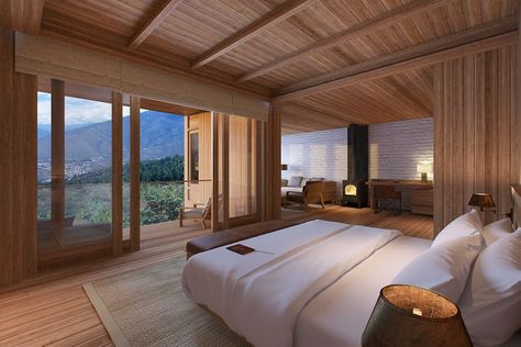 Fathom - Here They Come: The 20 Best Hotel Openings of 2018 Resort Room, Six Senses, Hotel Room Design, Hotel Resort, Hotel Interior, Bhutan, Hotel Design, Architectural Elements, Hotel Restaurant