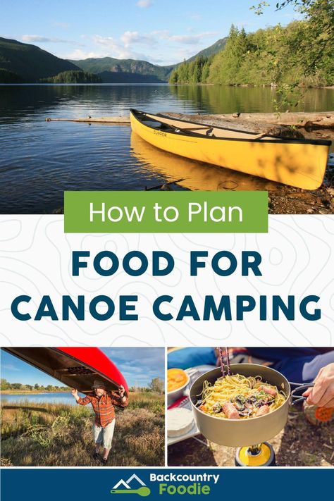 Are you a backpacker who wants to branch out to a new adventure? Ever tried canoe camping? Canoe camping is an exciting and unique way to explore the outdoors. Packing the right food for your canoe camping trip can be a daunting task, but with some simple planning, you can ensure that your outing will be a success. In this guide, we'll show you how to plan food for your first canoe trip. Essen, Canoe Trip Food, Canoe Trip Packing List, Canoe Camping Packing, Canoe Camping Food, Travelling Van, River Snacks, Hiking Group, Food Planning