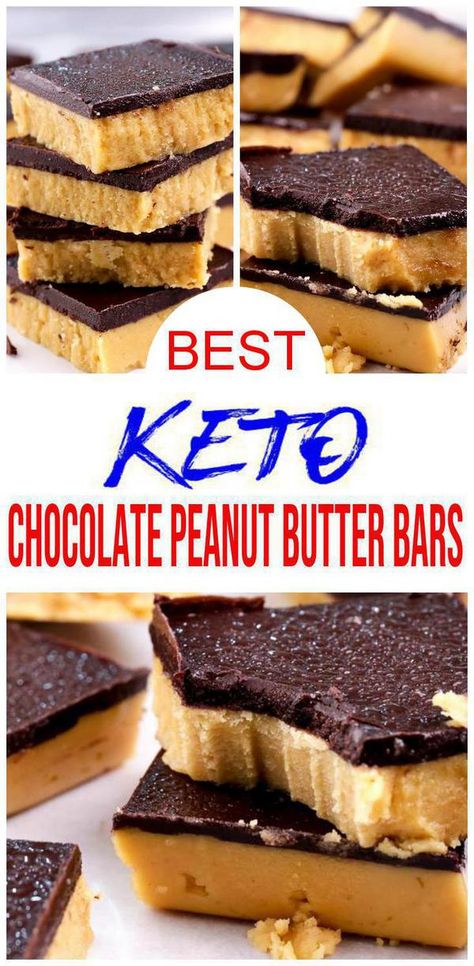 Reese's Peanut Butter Bars, Keto Chocolate Peanut Butter, Chocolate Peanut Butter Bars, Peanut Butter Bars Recipe, Chocolate Bar Recipe, Dark Chocolate Recipes, Peanut Butter Bites, Keto Desert Recipes, Keto Bars