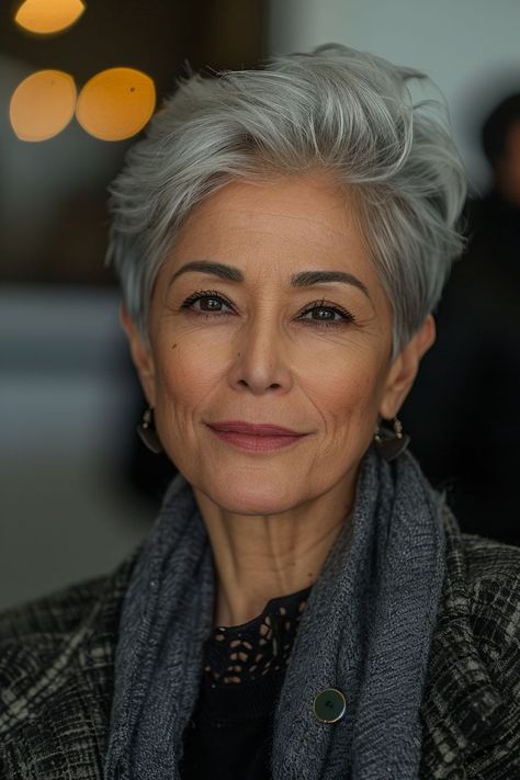 Explore 12 sophisticated hairstyles with bangs that offer a youthful, fresh look perfectly suited for women over 60. Hair Care Tips For Growth, Bangs For Women Over 60, Haircut Gray Hair, Short Hair Back, Short White Hair, Barbie Hairstyle, Short Silver Hair, Sophisticated Hairstyles, Beautiful Braided Hair