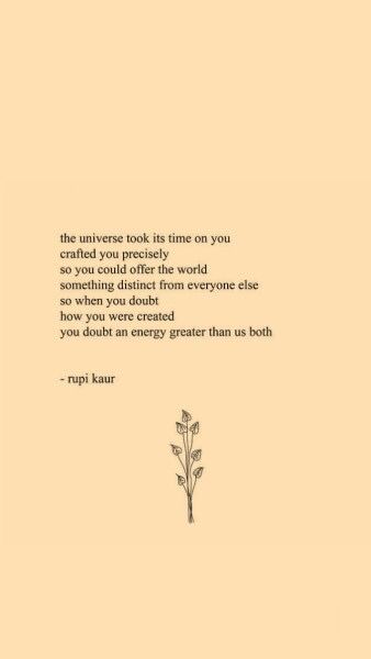 Rupi Kaur Quotes, Nasihat Yang Baik, Quotes Lockscreen, Rupi Kaur, Word Definitions, Personal Quotes, Aesthetic Words, Poem Quotes, Romantic Love Quotes