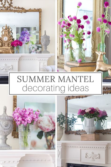 Looking for a creative approach to styling a summer mantel? These ideas will help you add fun summer style and create a seasonal focal point.
Mantel decoration ideas
Stylish mantel decor tips
Summer mantel decorations
Elegant mantel styling
Creative mantel decor Mantel Styling Ideas, Modern French Farmhouse Exterior, Summer Mantel Decorating Ideas, Modern French Farmhouse Decor, Mantel Decoration Ideas, Modern French Country Decorating, How To Decorate A Mantel, Elegant Mantel, Modern French Farmhouse