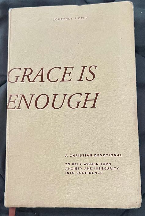 Grace Is Enough Book, Daily Devotional Books For Women, Godly Books For Women, Christian Books For Women Spiritual Growth, Best Christian Books For Women, Best Devotionals For Women, Women’s Devotional, Womens Devotionals, Devotional Books For Women