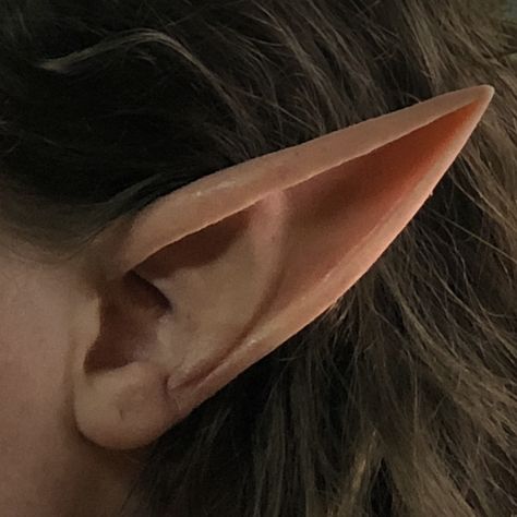 These elf ears would also work as a Divinity or skyrim dark elf cosplay, or the perfect accessory to your LARP elf costume. Спонж Beauty Blender, Half Elf, Wood Elf, Elf Costume, Elf Ears, Fairy Aesthetic, Dark Elf, Forest Fairy, Dragon Age