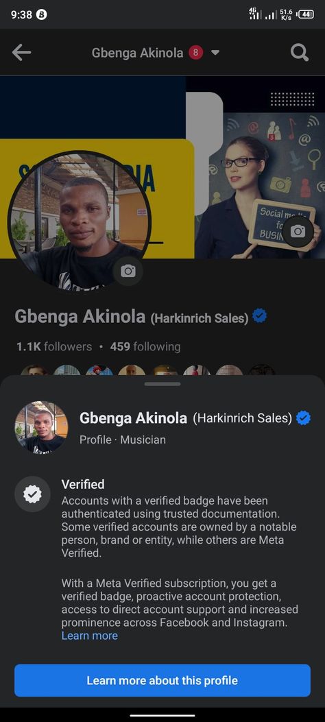 Get your Facebook/Instagram account BLUEBADGE Verification now. Facebook Verified Logo, Android Phone Hacks, Account Verification, Facebook Black, Facebook Account, Phone Hacks, Facebook Profile, Monthly Subscription, The League