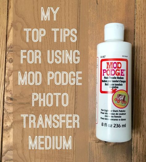 My top five tips for using Mod Podge Photo Transfer Medium Acrylic Transfer, Mod Podge Photo Transfer, Glass Transfer, Mod Podge Projects, Photo Transfer To Wood, Diy Mod Podge, Wood Transfer, Mod Podge Crafts, Foto Transfer