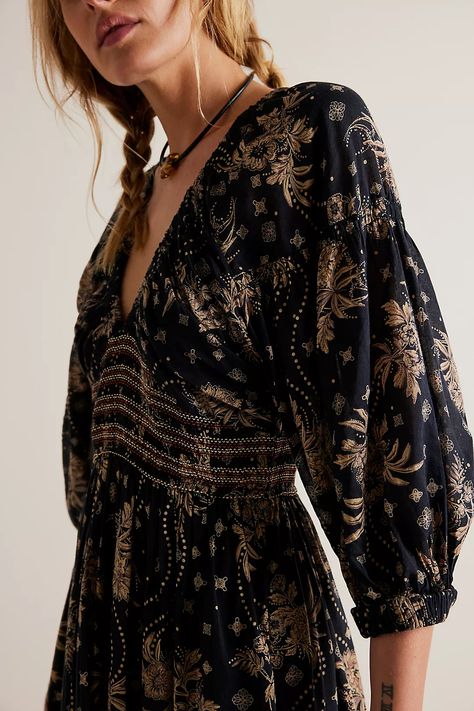 Golden Hour Maxi Dress | Free People Clothes, Black, Boho Clothing, Golden Hour, Boho Outfits, Free People, Maxi Dress, Size Small