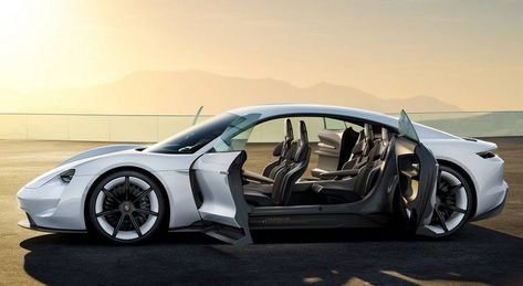 Porsche Mission ... Porsche Mission E, Carros Porsche, Mission E, Car Amp, Porsche Taycan, Cars Uk, Big Car, Car Exterior, Porsche Cars