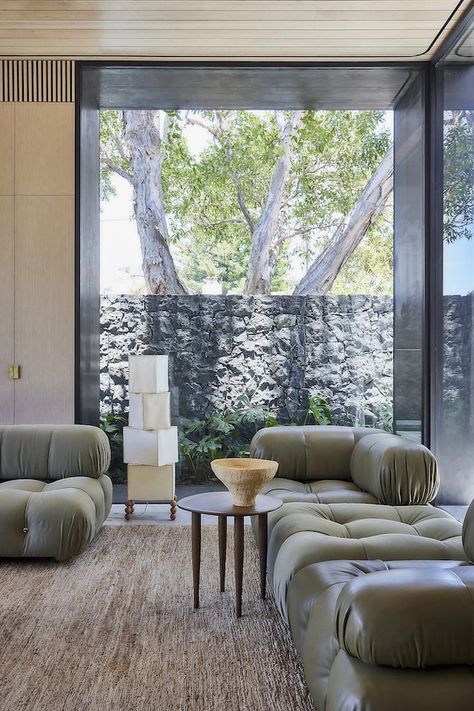 T.D.C: 2023 Australian Interior Design Awards Shortlist Announced Madeleine, Volcanic Stone Wall, Bondi Australia, Australian Interior, Attic House, Australian Interior Design, Boundary Walls, Interior Design Awards, The Local Project