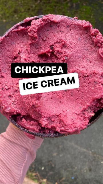 Vegan Chickpea Ice Cream, Chickpea Ice Cream Vegan Recipes, Chickpea Ice Cream, Broccoli Mum, Low Fat Ice Cream, Seeded Bread, Calorie Density, Ninja Creamy, Seeded Bread Recipes