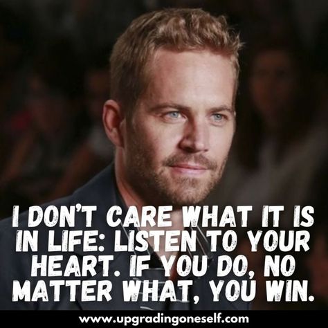 Top 15 Quotes From Paul Walker That Will Help You To Win In Life Car Guy Quotes, Speed Quote, Paul Walker Family, Fast And Furious Cast, Fine Quotes, Paul Walker Quotes, Funny Motivation, Actor Paul Walker, Paul Walker Pictures