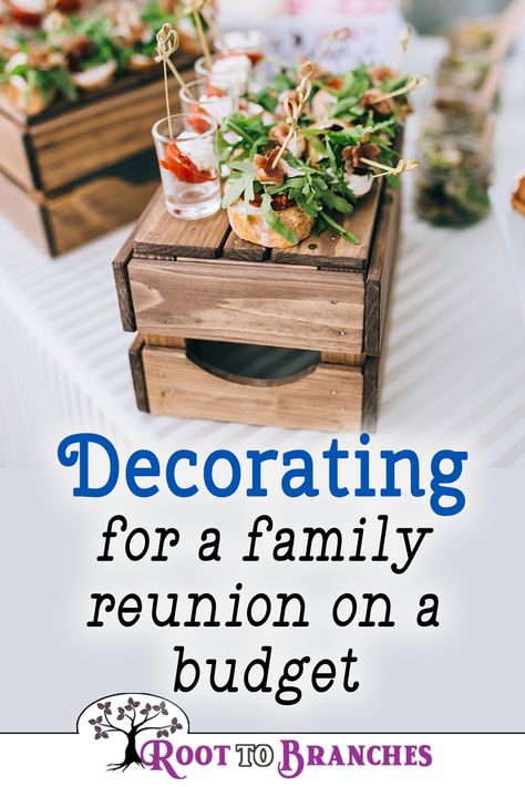 Family Reunions- Decorating for a family reunion on a budget Amigurumi Patterns, Family Gathering Decorations, Family Reunion Table Centerpiece Ideas, Family Reunion Backdrop Design, Family Reunion Centerpieces Diy, Family Reunion Centerpiece Ideas Table Decorations, Family Reunion Table Decorations, Family Reunion Decorations Centerpieces, Family Reunion Table Centerpieces