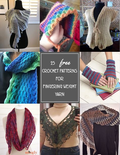 25 FREE Crochet Patterns for Fingering Weight Yarn Ponchos, Crochet Patterns With 3 Weight Yarn, Lightweight Yarn Crochet, Dk Weight Yarn Crochet Patterns, Superfine Yarn Crochet Patterns Free, Crochet Pattern 3 Weight Yarn, Crochet Patterns Using 1 Weight Yarn, Crochet Patterns For Fine Weight Yarn, Crochet Sport Weight Yarn Patterns