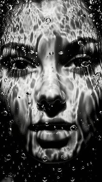 Face Underwater Photography, Women Underwater Photography, Water Face Photography, Face Emerging From Water, Under Water Photoshoot Ideas, Face In Water Photography, Woman In Water Photography, Screaming Underwater, Person In Water