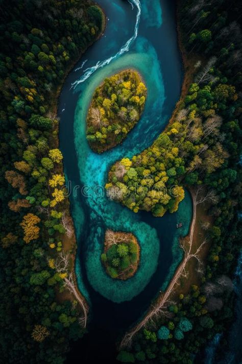 Drone photography of a river in the middle of a jungle royalty free stock image Poster Pattern, Drone Images, Vector Poster, Drone Footage, Pattern Flower, Aerial Photo, Drone Photography, Icon Set Vector, Aerial Photography