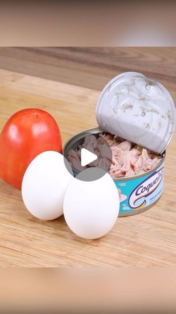 yummakers on Instagram: "If you have tuna, eggs and tomatoes at home. Make this delicious recipe. #eggs #tuna #tomatoes #eggs #fypage" Eggs And Tuna Recipes, Tuna And Eggs Breakfast, Breakfast With Tuna, Tuna And Egg Recipes, Seafood Lunch Ideas, Recipes For Tuna, Recipes With Tuna, Food Cooking Videos, Tuna Dinner Recipes