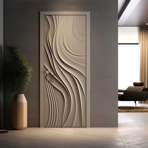 Elevate Your Flat with Stylish Main Door Entrance Designs • 333+ Images • [ArtFacade] Main Door Classic Design, Modern Room Doors Bedrooms, Luxury Doors Entrance, Main Wall Design, Flat Entry Door Design, Bedroom Door Design Modern, Cnc Door Design Modern, Flat Main Door Design Entrance, Room Door Design Bedrooms