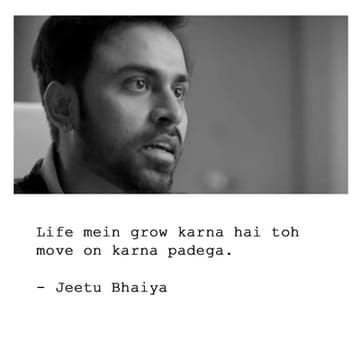 Humour, Jeetu Bhaiya Quotes, Jeetu Bhaiya, Kota Factory, Deep Quotes That Make You Think, Humanity Quotes, Society Quotes, Bollywood Quotes, Motivational Movie Quotes