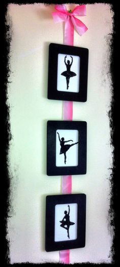 Dance decor using the Silhouette Cameo..project ideas dance, cheer, gymnastics etc. Dance Bedroom, Ballet Room, Dance Decor, Room Ideas For Girls, Dance Crafts, Ball Room, Dance Decorations, Dance Rooms, Girls Bedrooms