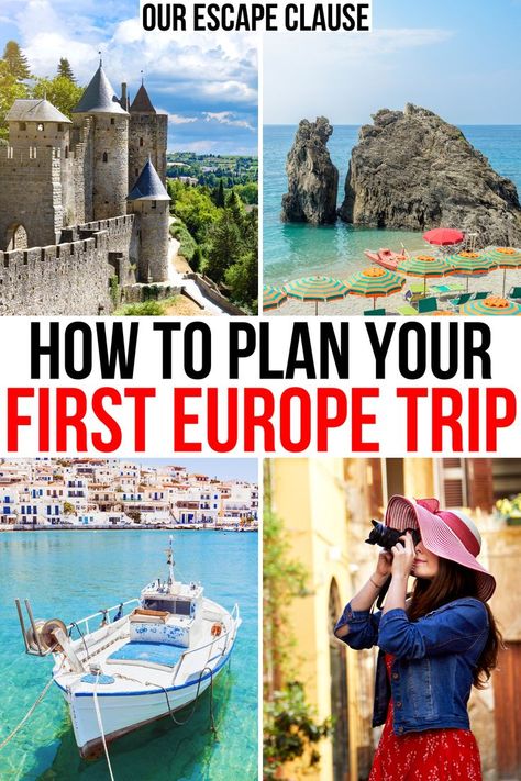 Planning A European Vacation, First Time Europe Trip, Europe Vacation Itinerary, How To Plan A Trip To Europe, 2 Week European Travel Itinerary, European Trip Itinerary, European Vacation Itinerary, Best European Vacations, Travel Europe Destinations