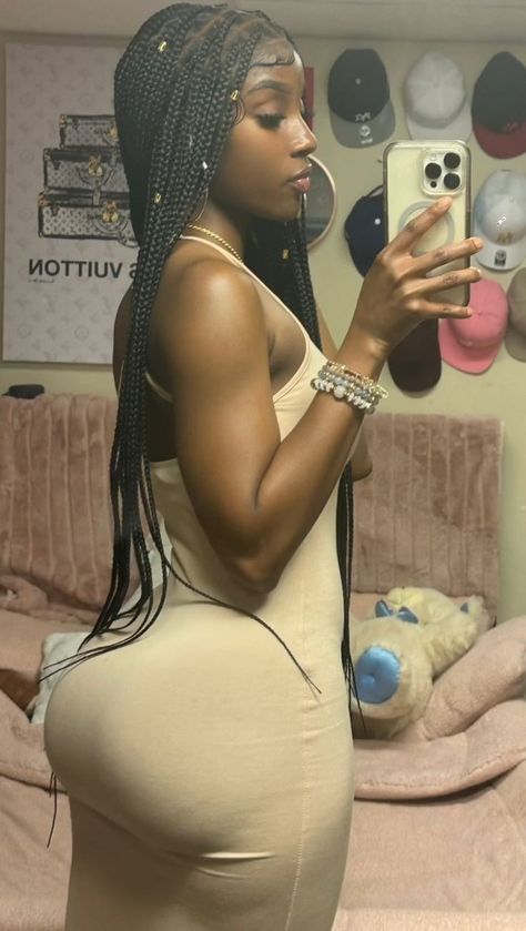 Slim thick baddie in a bodycon dress #sexy #women #cute #kellybaddie #thick #mirrorppic #girl #chocolate Verdusa Women's Criss Cross Backless Spaghetti Strap Long Cami Bodycon Dress. Click the Visit Button to have a peep 😌. You'll be amazed. Black Thick Fit Body Goals Curvy, Uae Women, Thick Baddie, Cami Bodycon Dress, Slay Girl, Womens Black Booties, Body Outfit, Thick And Fit, Club Night