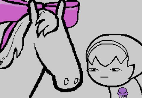 MS Paint Adventures Pony of Justice-MapleHoof Homestuck Gifs, Homestuck Rose, Rosé Pfp, Rose Lalonde, Vast Error, About A Boy, Ms Paint, Home Stuck, Play Together