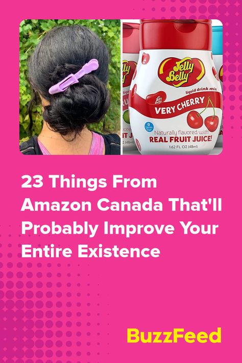 23 Things From Amazon Canada That'll Probably Improve Your Entire Existence Things From Amazon, Microwave Pasta, Nail Serum, Sally Hansen Nails, Sunscreen Stick, Cocktail Cup, Dog Business, Amazon Canada, Soda Stream