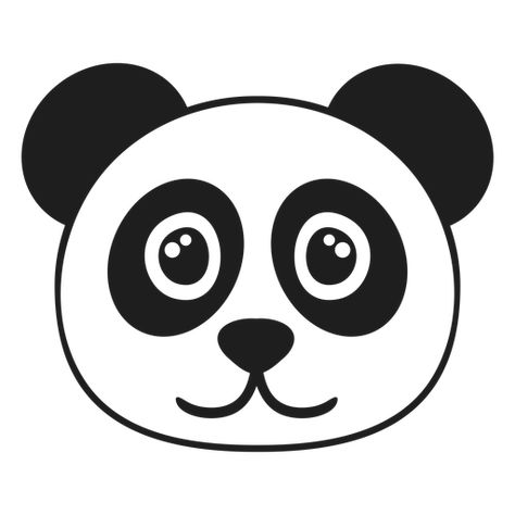 Panda joyful head muzzle stroke #AD , #AD, #Affiliate, #joyful, #stroke, #muzzle, #Panda Patchwork, Panda Template, Punch Pano, Panda Themed Party, Panda Mask, Panda Head, Face Outline, Graphic Design Projects, Graphic Image