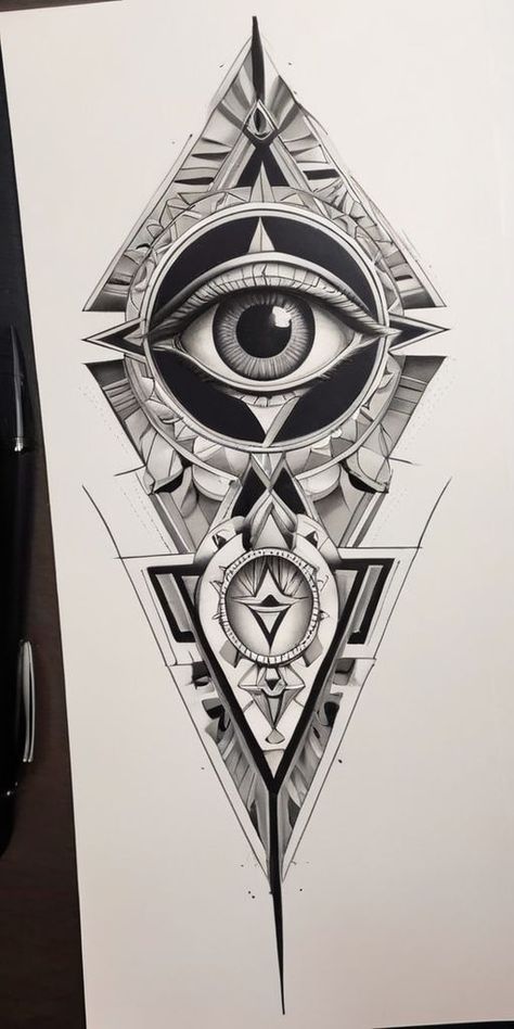 Mandala Eye Tattoo, Eye Mandala Tattoo, Tattoos With Flowers, Egyptian Eye Tattoos, Eye Tattoos, All Seeing Eye Tattoo, Wrist Tattoo Designs, Tattoo Video, Egyptian Eye