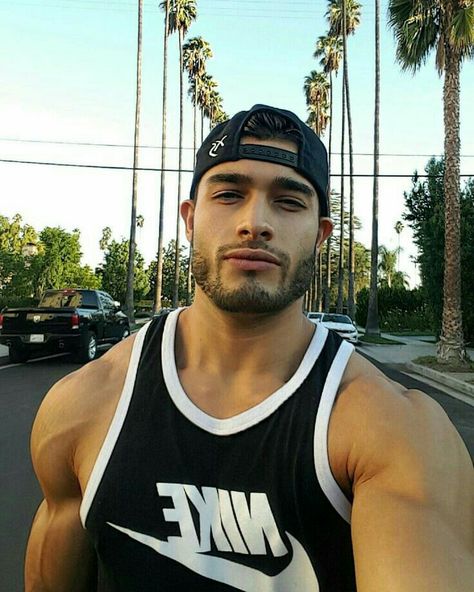 Sam Asghari Bearded Men, Male Models, Sam Asghari, Baby One More Time, Bae Goals, Men In Uniform, Dream Guy, Muscle Men, Bad Boys