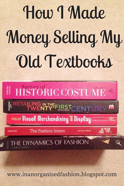 In An Organized Fashion: How I Made Money Selling Old Textbooks Study Tips, Old Textbooks, My Bookshelf, Visual Merchandising Displays, Fashion Organization, Merchandising Displays, Visual Merchandising, College Students, This Summer