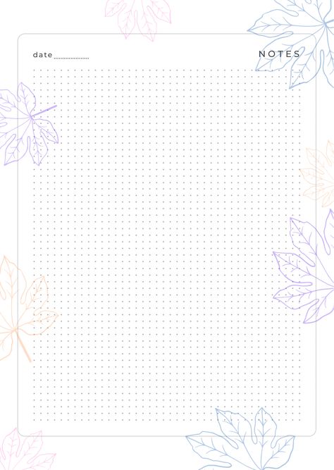 Aesthetic Notepad, Notepad Printable, Note Pad