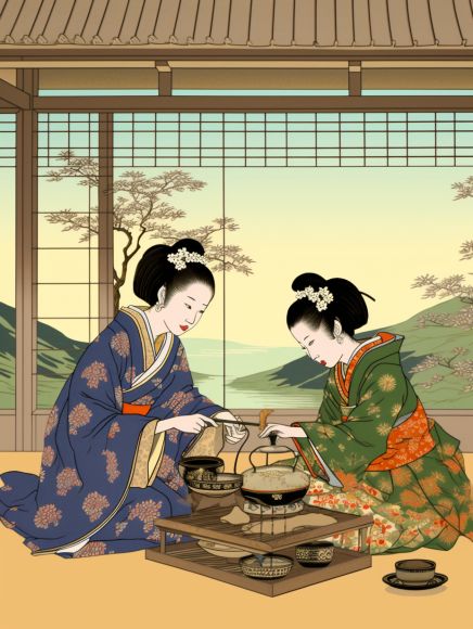 Traditional Japanese Tea Ceremony, Japan Culture Traditional, Asian Culture Art, Japanese Culture Traditional, Tea Ceremony Japan, Old Japanese Art, Japan Culture Art, Traditional Samurai, Japanese Culture Art