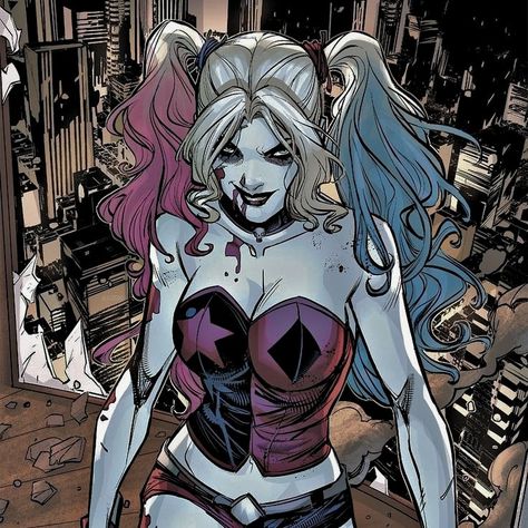 Comic Pfp Dc, Harely Quinn Comic, Harely Quinn Pfp, Harley Quinn Pfp Comics, Harlivy Icons, Harley Quinn Pfp Cartoon, Harley Quinn Comic Panel, Comic Profile Picture, Harley Quinn Icon Comic