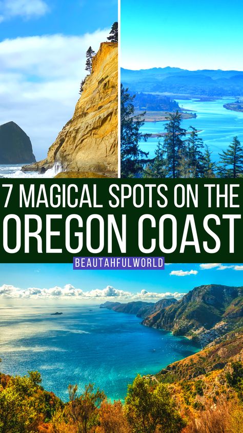 7 Best Spots on the Oregon Coast to See in 2023 Oregon Coast Weekend Trip, Texas To Oregon Road Trip, Oregon Washington Idaho Road Trip, Oregon National Parks Map, Must See Places In Oregon, Oregon Coast Trail, Tunnel Beach Oregon, South Oregon Coast, Beautiful Places In Oregon