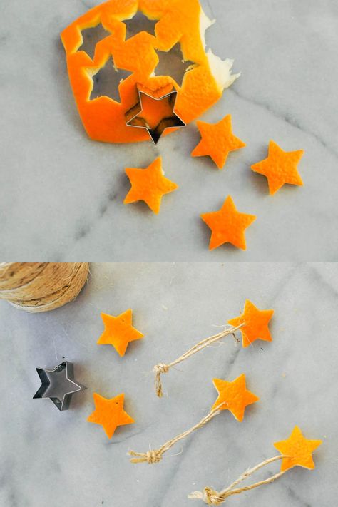 Dried Citrus Decorations Christmas, Citrus Christmas Garland, Cottagecore Christmas Wreath, Homemade Orange Garland, Orange Slice Garland Diy, Diy Winter Solstice Decorations, Citrus Garland Christmas Tree, Orange Slice Crafts, What To Do With Dried Orange Slices